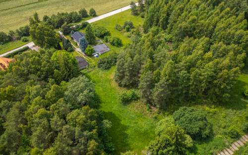 Łebcz dom, budynki i 5533 m działki