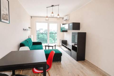 2 pokoje, balkon, komórka, klima - Dmowskiego 19D