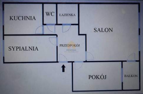Różanka ,3 pokoje dla rodziny z dziećmi.