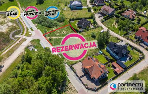 Działka budowlana Chwaszczyno 1008 m2