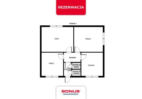 Dom obok lasu - 66,86a 1ha opcja