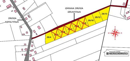 Duże działki budowlane - Nowy Chwalim gm. Barwice.