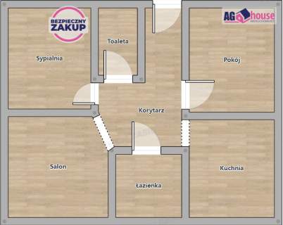 Rogozińskiego Pruszcz-3 pokoje w dobrej cenie