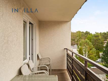 Apartament 3 pokoje 86m2, balkon widok na las Hel
