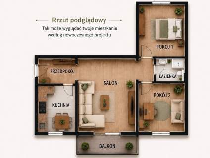 Mieszkanie z duszą i potencjałem