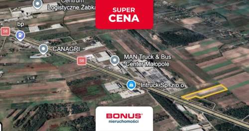 Produkcja, hala, biuro, bezpośrednio przy S8