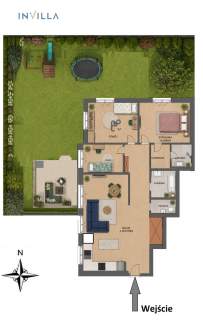 Apartament z prywatnym ogrodem 341 m