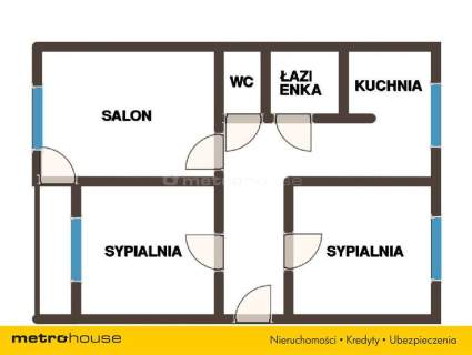 3 pokoje, I piętro, balkon - ścisłe centrum 