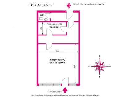 Lokal handlowo - usługowy Dzierzgoń.