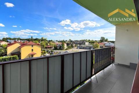 Wygodne 2 pokoje Duży balkon Widok na miasto