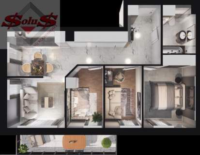 Twój wymarzony apartament - Nowoczesne 4 pokoje w świetnej l