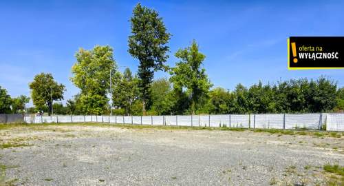 Działka inwestycyjna 2,41 ha przy DK74