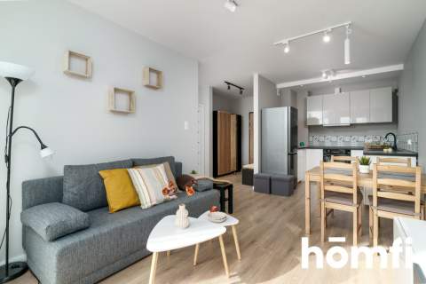 2pok umeblowane 40m2 Aquapark, balkon, garaż