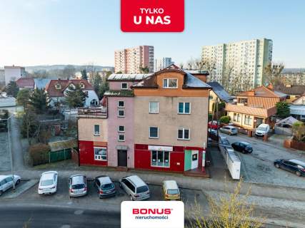 Budynek mieszkalno-usługowy 5 mieszkań 2 lokale