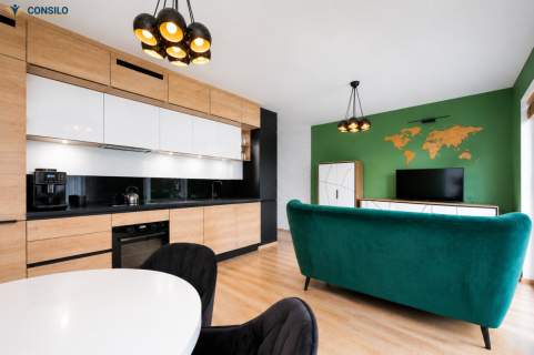 2 Pok. 43,47 m2 Balkon 10m2 Garaż Stawowa 