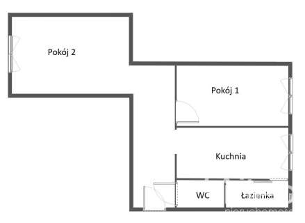 2 pokoje w Centrum Szczecina