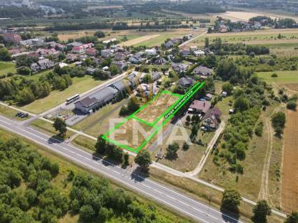 Szeroka działka 41 m 1000 m Rędziny