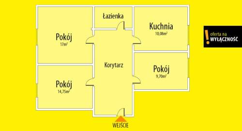 Mieszkanie 62 m Jana Pawła II - 2 balkony