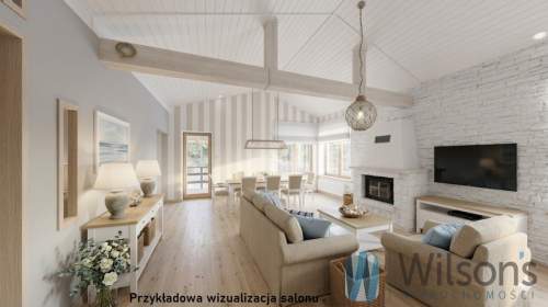 Parterowy dom 156 m na działce 9130m2