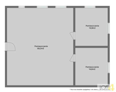 Lokal usługowo- biurowy w centrum Dąbrowy
