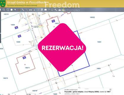Działka budowlana z usługami wszystkie media