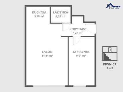 2 pokoje 37,85 m pełna własność gotowe