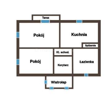 Urokliwy Dom w Bajdach w gm. Wojaszówka