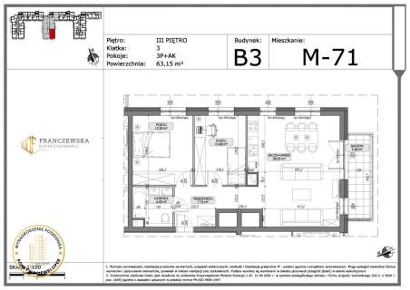 Ponikwoda 3 pokojowe mieszkanie II kw 2026