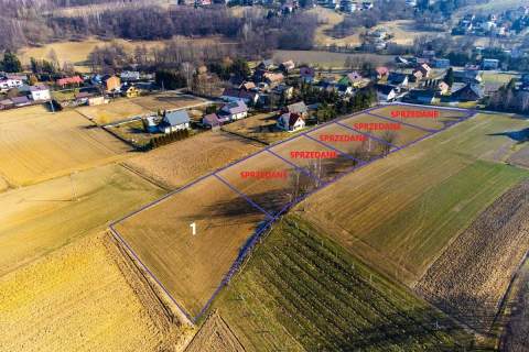 Działki budowlane - Łękawica koło Tarnowa