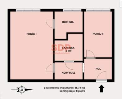 Przytulne 2 pokoje na Zarzewiu - DO WPROWADZENIA 
