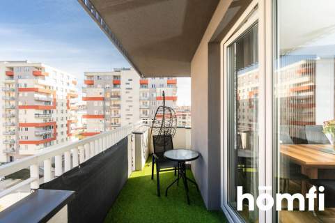 7Piętro,narożny balkon z widokiem Do wprowadzenia