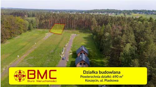 Działka budowlana otoczona lasem Koszęcin 690m2