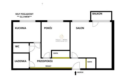 Rozkład Balkon Klima Osobna kuchnia Odra