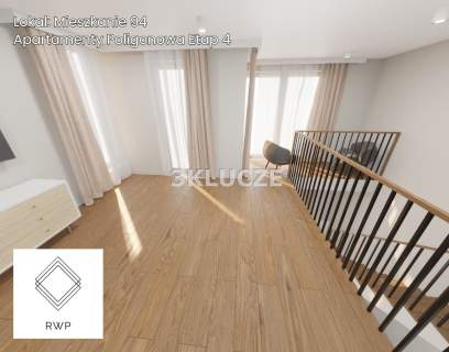 Dwupoziomowy apartament Poligonowa
