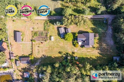 1,5 ha Bory Tucholskie Dom całoroczny 2 domki 