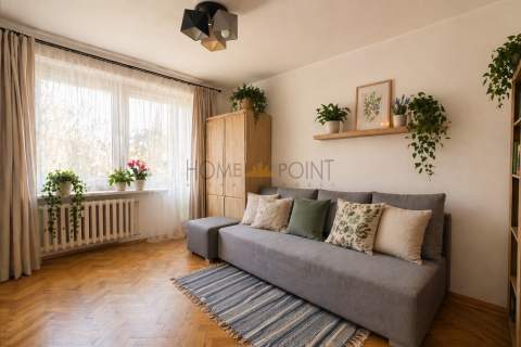 2 pok/37,8m2/Mokotów/Dobra komunikacja