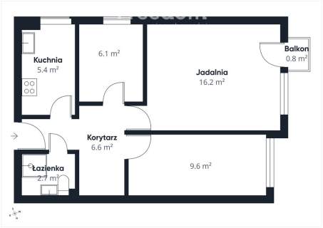 Trzy pokojowe mieszkanie w trakcie remontu