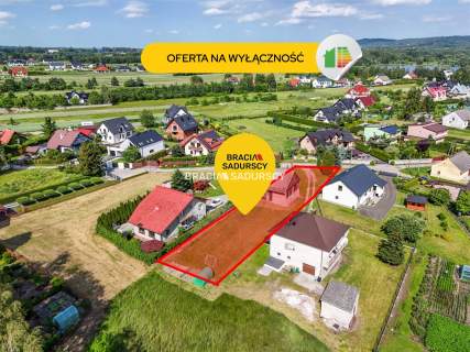 Działka budowalna 10 ar płaska Cholerzyn Liszki