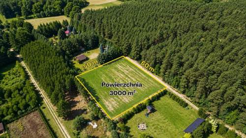 Działka budowlana na sprzedaż, 3000 m2, Anielin Swędowski