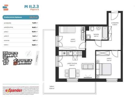 3 pokoje Prądnik Biały Balkon 20 m Promocja 
