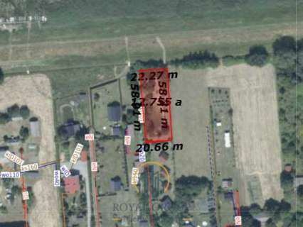 Na sprzedaż działka 1270 m2 przy jeziorze Wytyckim