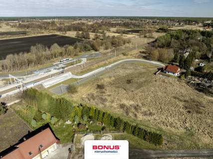 Działka budowlano-usługowa z drogą asfaltową mpzp