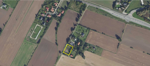 Ogrodzona działka Grobelno / Malbork, 2249 m2, posiada WZ