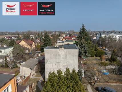 Działka z możliwością zabudowy bliźniaczej