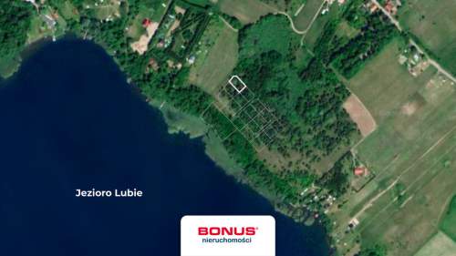 Najpiękniesze działki nad jeziorem Lubie 