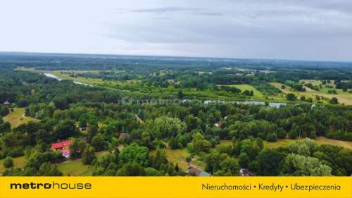 Działka otoczona lasem 1100m w Rogóźnie nad Narwią