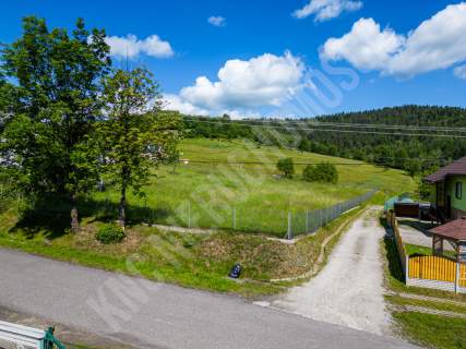 Działka budowlana Kurów gm. Stryszawa - 1700 m2
