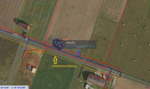 Grodztwo działki 1000m2 WZ w trakcie uzyskania
