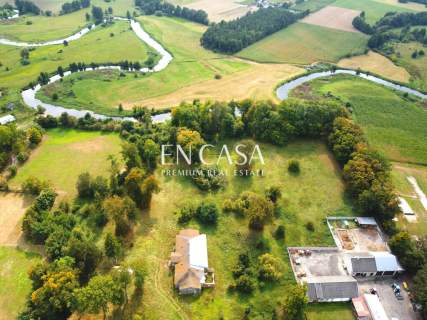 Zabytkowy Dwór nad rzeką Wkra projekt przebudowy