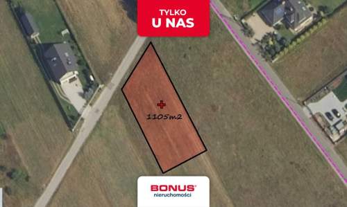Atrakcyjna działka budowlana 1105m2 - Sowia Wola